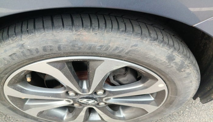 2014 Hyundai Xcent SX 1.2 (O), Petrol, Manual, 1,03,667 km, tyre