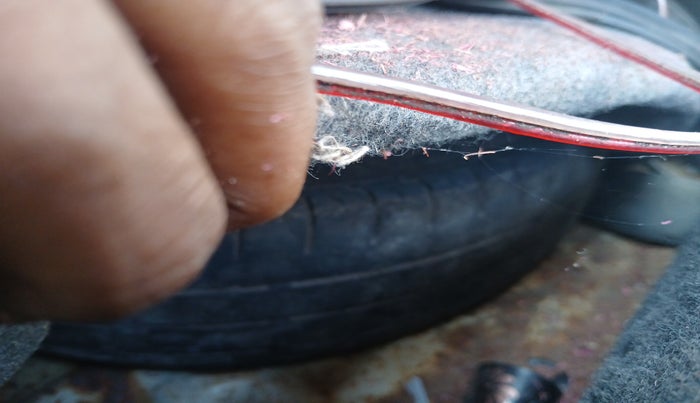 2011 Maruti Alto LXI, Petrol, Manual, 1,32,861 km, tyre