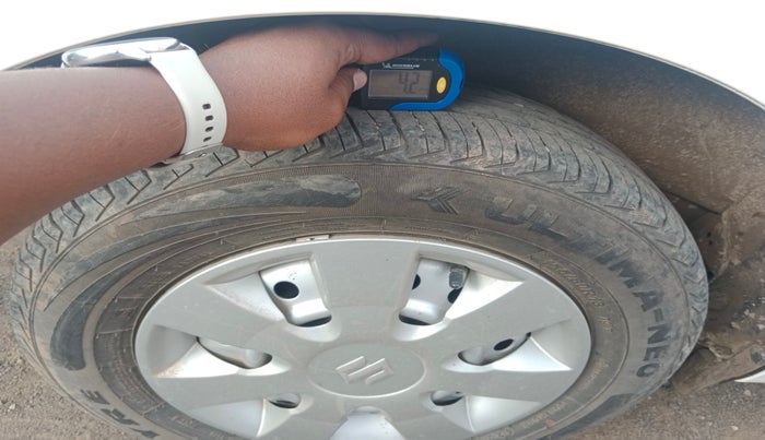 2021 Maruti New Wagon-R LXI CNG (O) 1.0, Petrol, Manual, 27,443 km, tyre