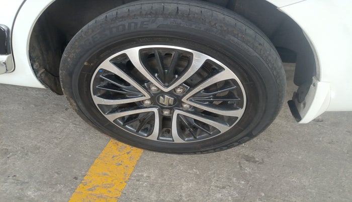 2024 Maruti Ertiga ZXI+ AT SHVS, Petrol, Automatic, 42,979 km, tyre