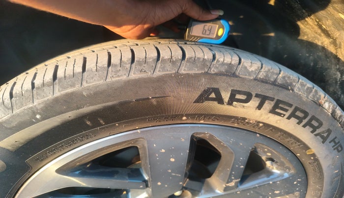 2023 Tata Harrier XZA PLUS 2.0L DARK EDITION, Diesel, Automatic, 34,323 km, tyre