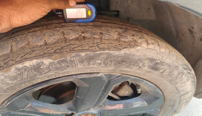 2023 Tata NEXON XZA PLUS LUX SUNROOF DARK PETROL, Petrol, Automatic, 34,008 km, tyre