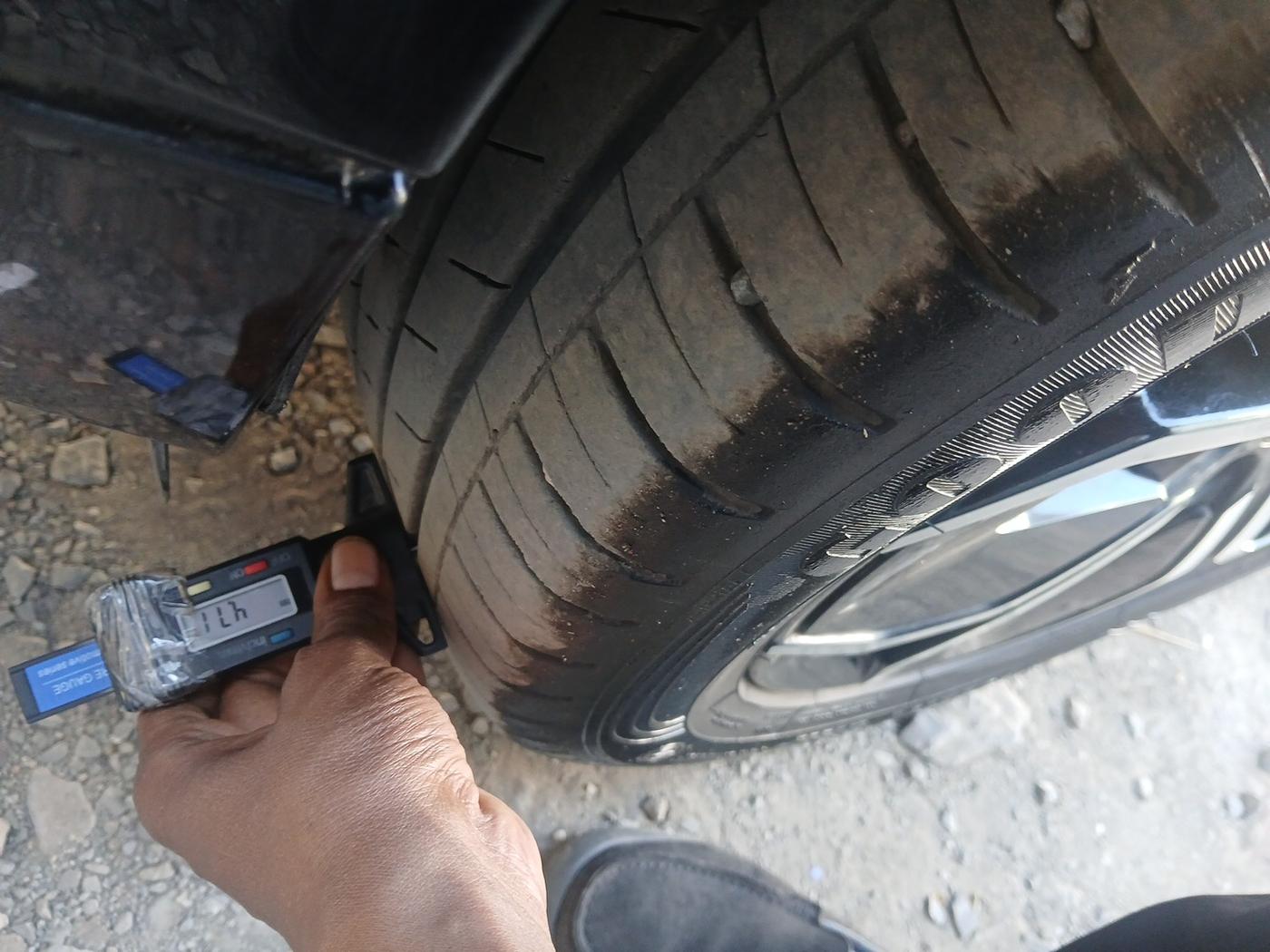 2024 Tata Curvv Accomplished S 1.2 Petrol 6MT, Petrol, Manual, 22,423 km, tyre