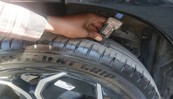 2024 Tata Curvv Accomplished S 1.2 Petrol 6MT, Petrol, Manual, 22,423 km, tyre