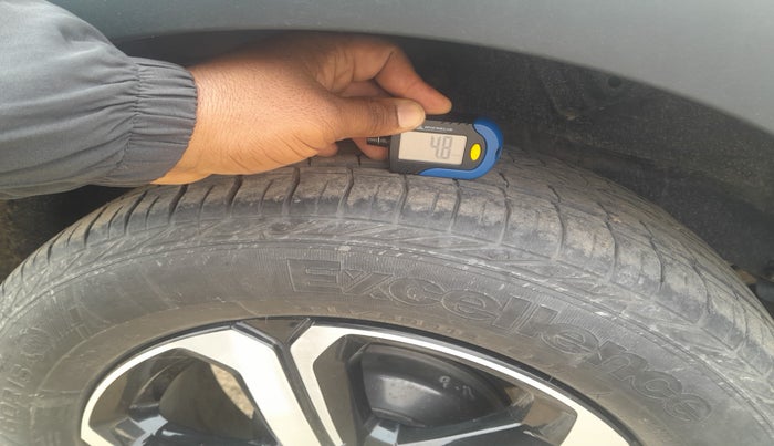 2021 Tata NEXON XZA PLUS (O) PETROL, Petrol, Automatic, 13,785 km, tyre