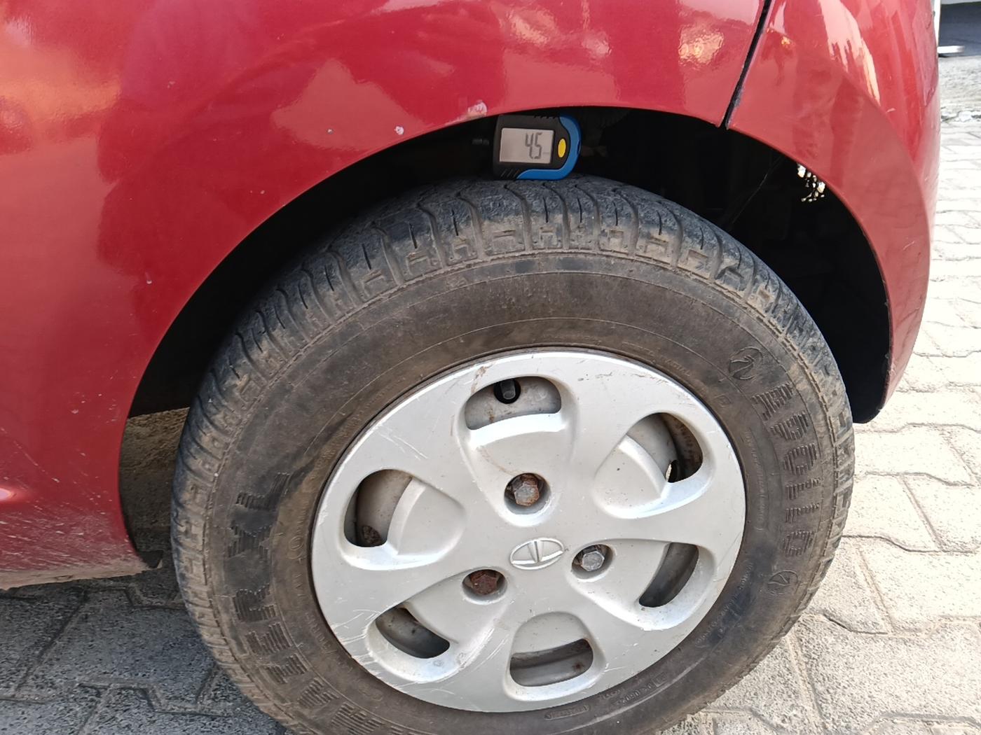 2017 Tata Nano TWIST XTA, Petrol, Automatic, 16,381 km, tyre