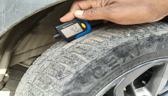 2021 Hyundai GRAND I10 NIOS SPORTZ AMT 1.2 KAPPA VTVT, Petrol, Automatic, 24,681 km, tyre