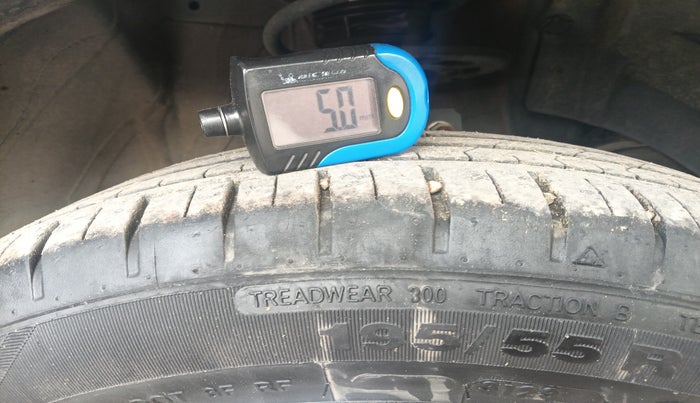 2023 Maruti Baleno ALPHA 1.2 AGS, Petrol, Automatic, 27,556 km, tyre