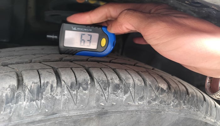 2018 Tata NEXON XZ PLUS DIESEL, Diesel, Manual, 58,801 km, tyre