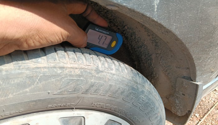 2023 Tata TIGOR XZ PLUS CNG, Petrol, Manual, 30,716 km, tyre