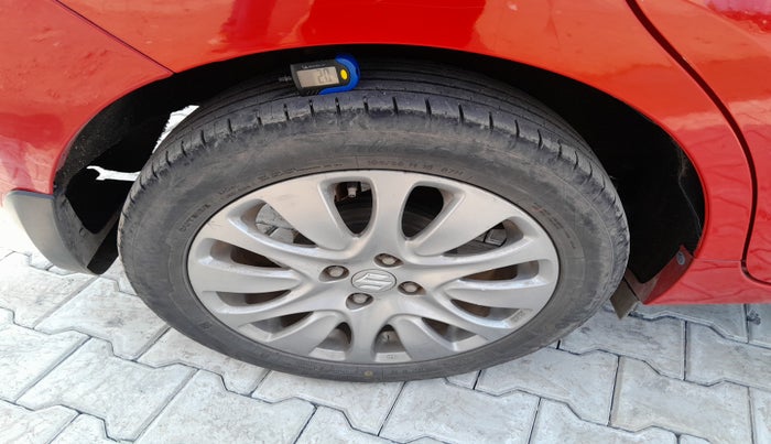 2017 Maruti Baleno ZETA CVT PETROL 1.2, Petrol, Automatic, 83,802 km, tyre