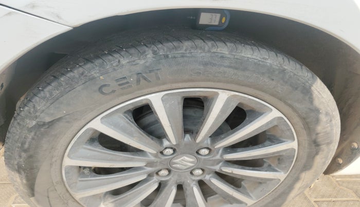 2018 Maruti Ciaz ALPHA 1.5 SHVS PETROL, Petrol, Manual, 1,16,189 km, tyre