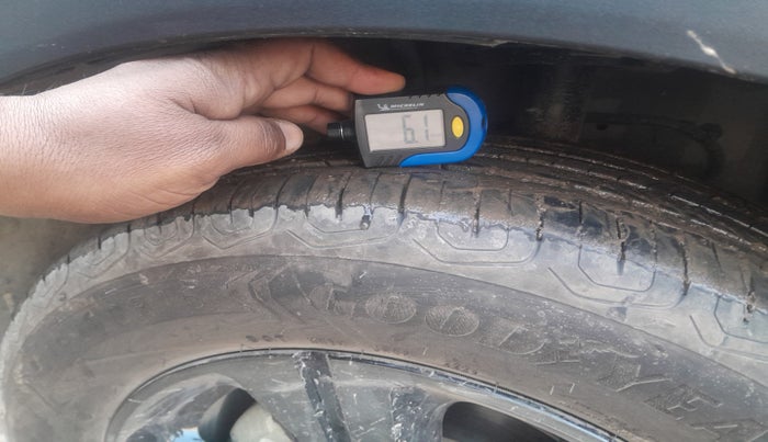 2024 Tata NEXON Creative Plus S 1.2 Revotron 6AMT Dark Edition, Petrol, Automatic, 26,677 km, tyre