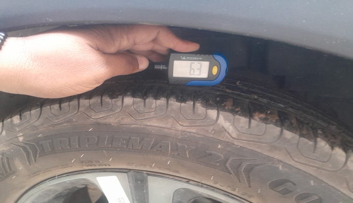 2024 Tata NEXON Creative Plus S 1.2 Revotron 6AMT Dark Edition, Petrol, Automatic, 26,677 km, tyre