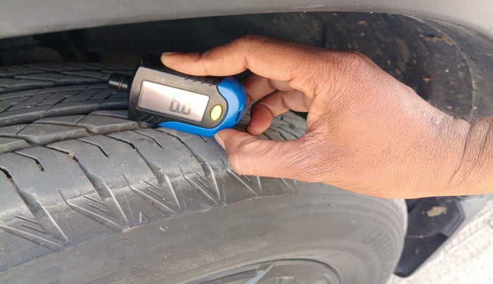 2024 Tata Harrier FEARLESS PLUS DUAL TONE AT, Diesel, Automatic, 9,281 km, tyre