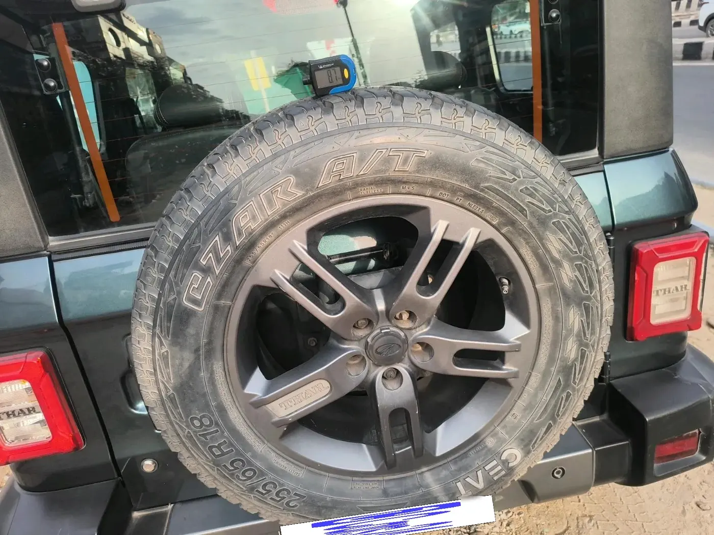 2021 Mahindra Thar LX HARD TOP 4WD MT, Diesel, Manual, 1,15,004 km, tyre
