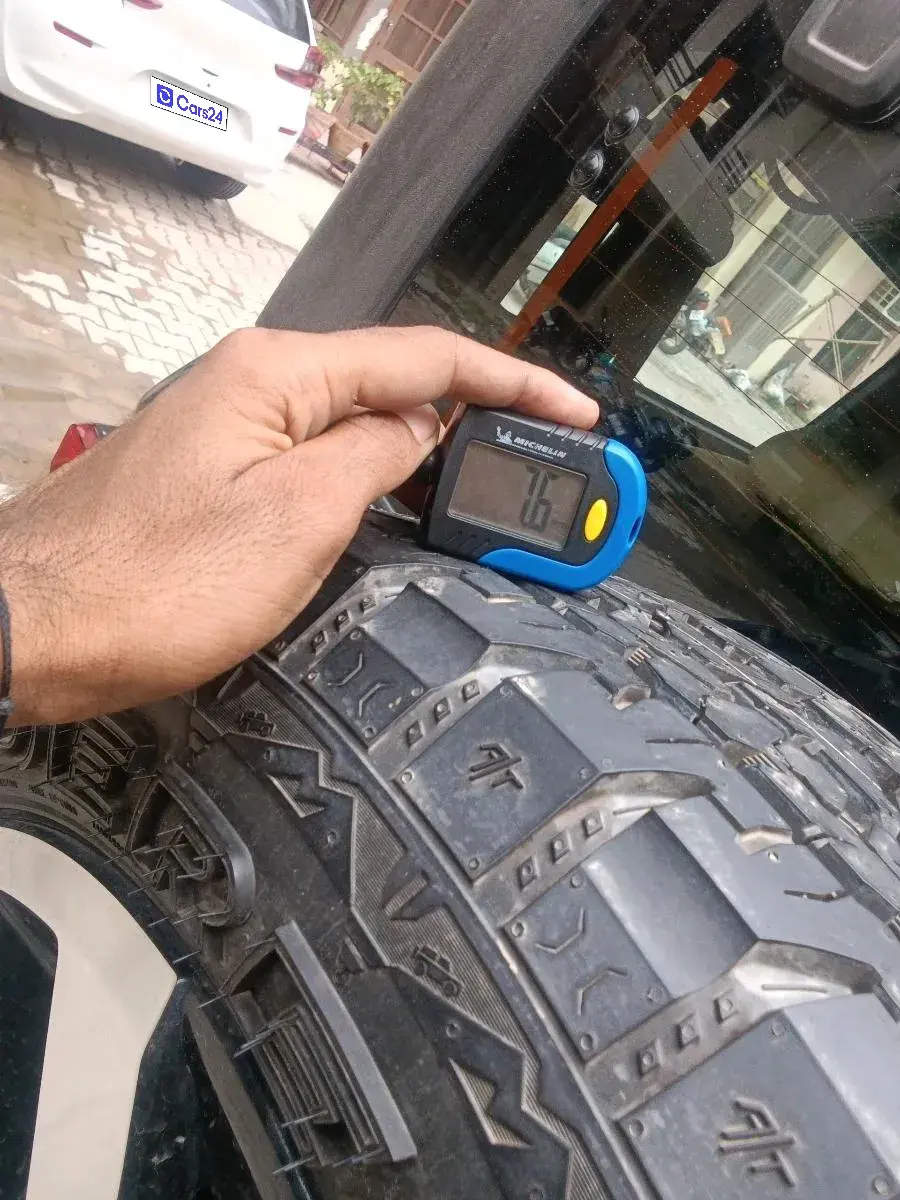 2022 Mahindra Thar LX PETROL HT 4WD AT, Petrol, Automatic, 25,574 km, tyre