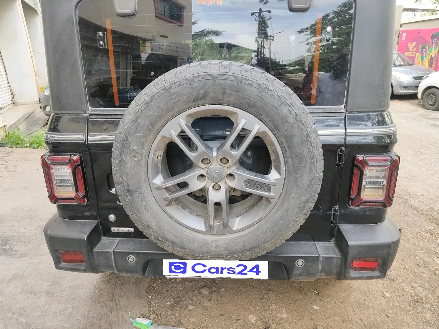 2022 Mahindra Thar LX D AT 4WD HT, Diesel, Automatic, 96,897 km, tyre