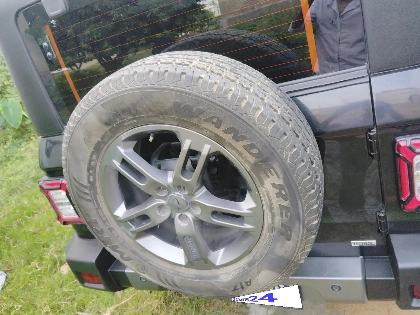 2021 Mahindra Thar LX HT PETROL 4WD MT, Petrol, Manual, 20,550 km, tyre
