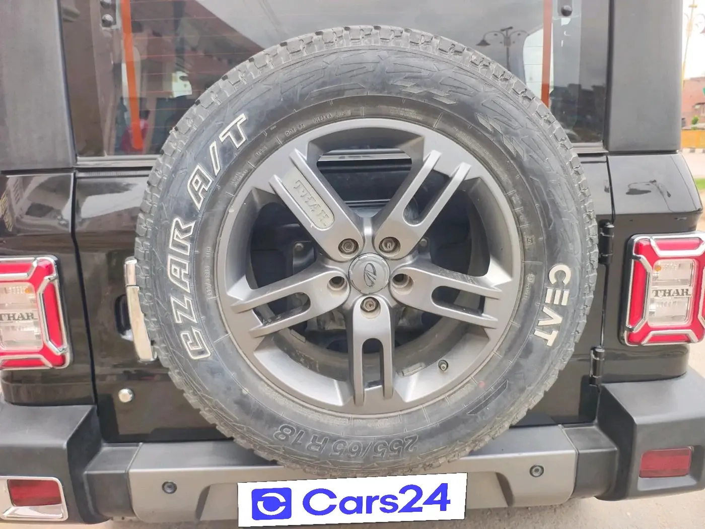 2021 Mahindra Thar LX HARD TOP 4WD MT, Diesel, Manual, 74,796 km, tyre