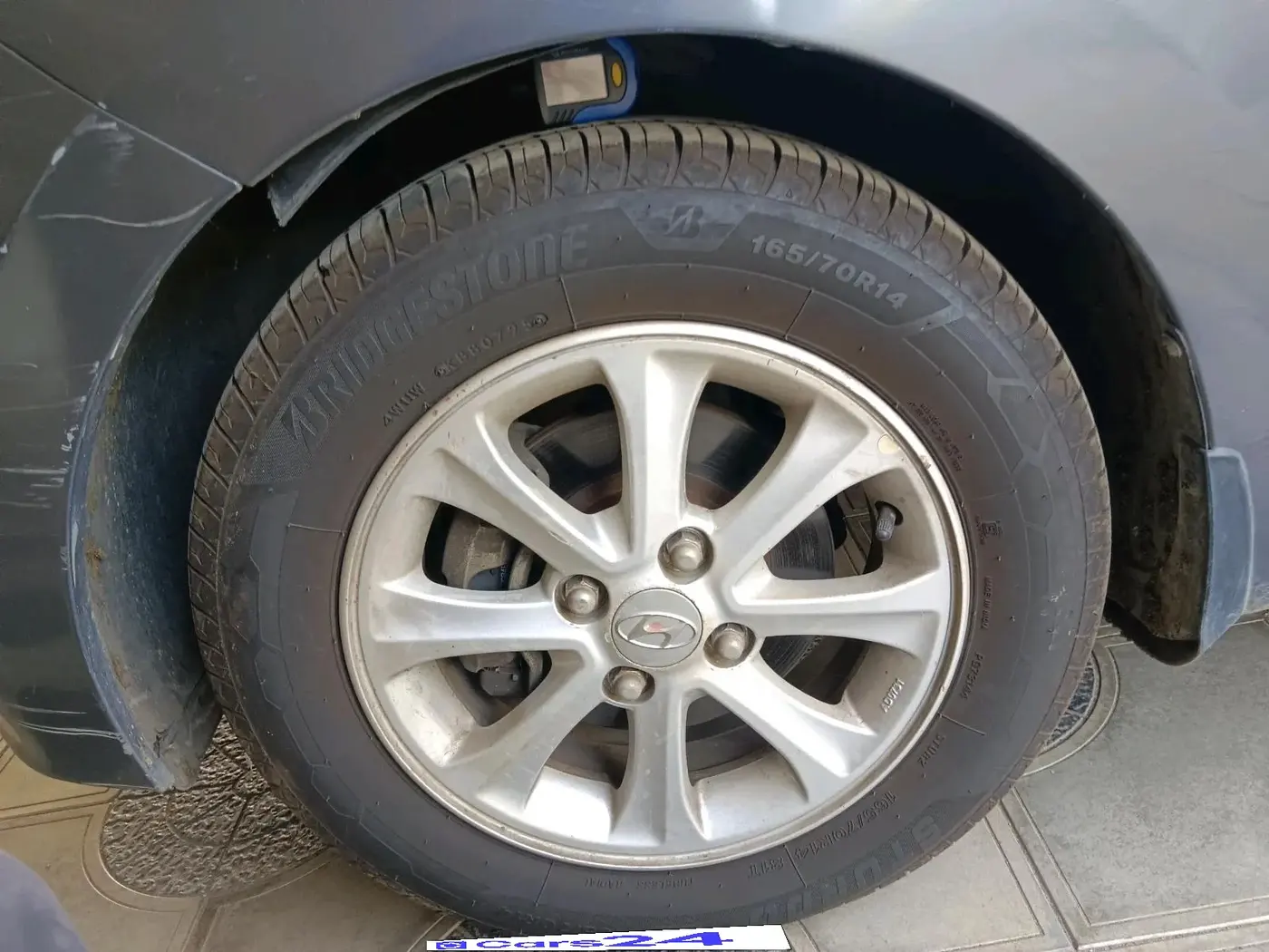 2014 Hyundai Grand i10 ASTA AT 1.2 KAPPA VTVT, Petrol, Automatic, 89,725 km, tyre