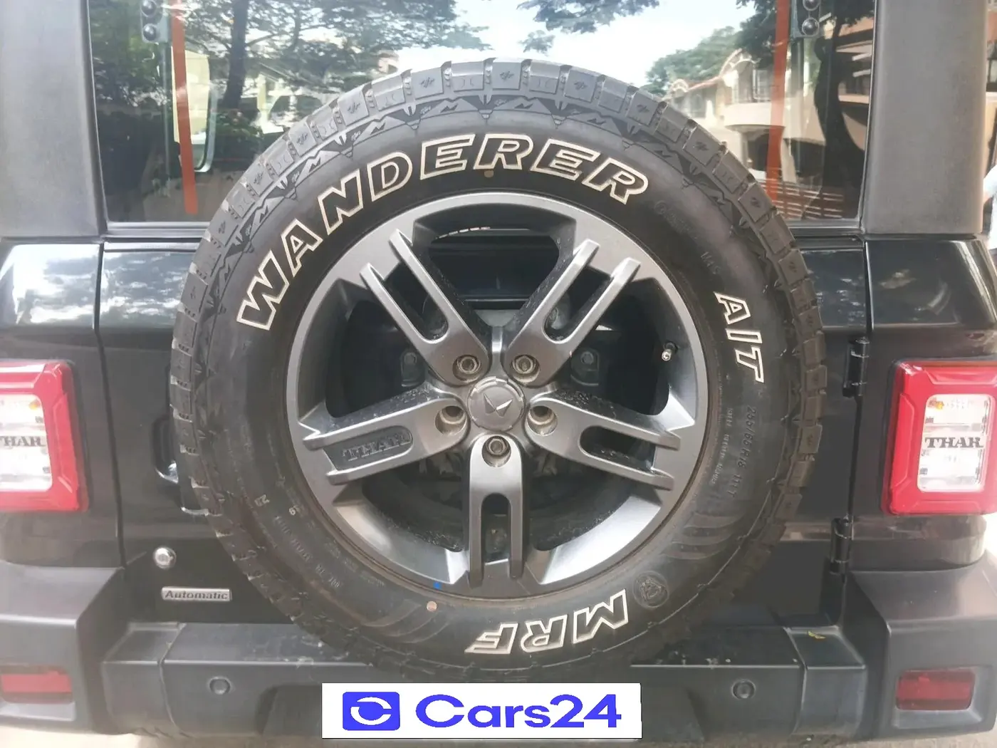 2023 Mahindra Thar LX P 2WD AT HT, Petrol, Automatic, 22,143 km, tyre