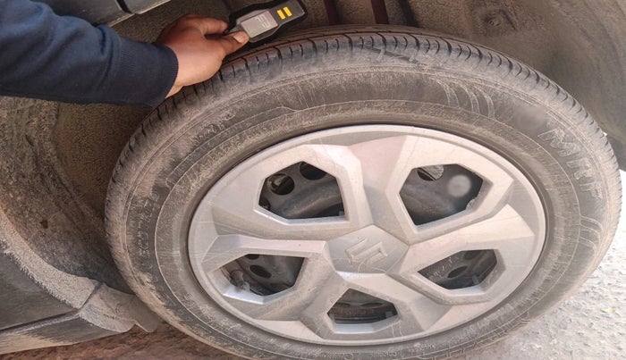 2023 Maruti BREZZA VXI, Petrol, Manual, 14,154 km, tyre