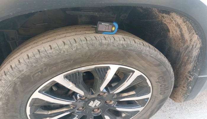 2020 Maruti Vitara Brezza ZXI PLUS, Petrol, Manual, 1,35,611 km, tyre