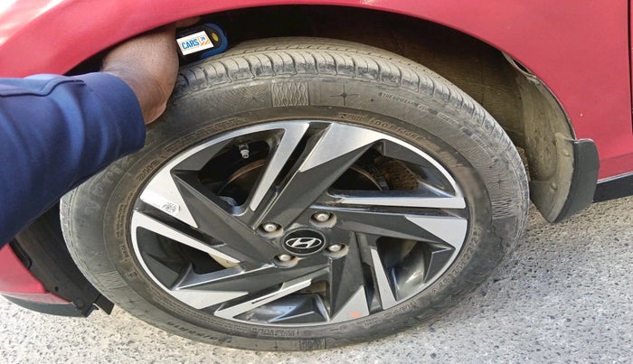 2021 Hyundai NEW I20 ASTA (O) 1.0 TURBO GDI DCT, Petrol, Automatic, 24,925 km, tyre