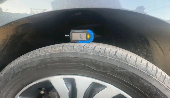 2023 Tata TIGOR XZ PLUS CNG, Petrol, Manual, 80,451 km, tyre