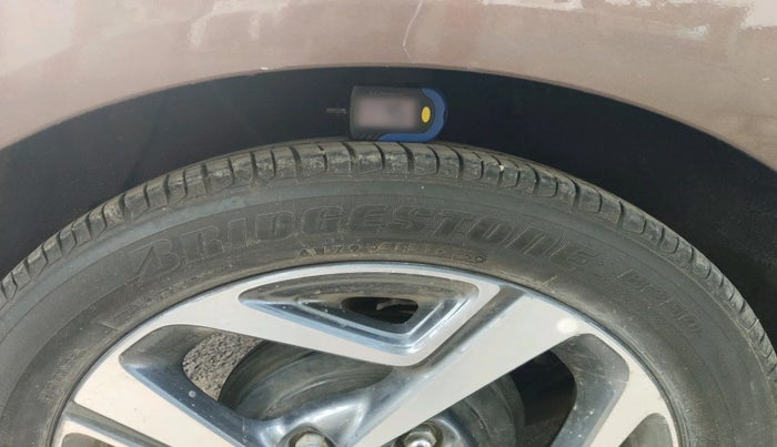 2020 Hyundai AURA SX PLUS 1.2 AMT CRDI, Diesel, Automatic, 72,122 km, tyre