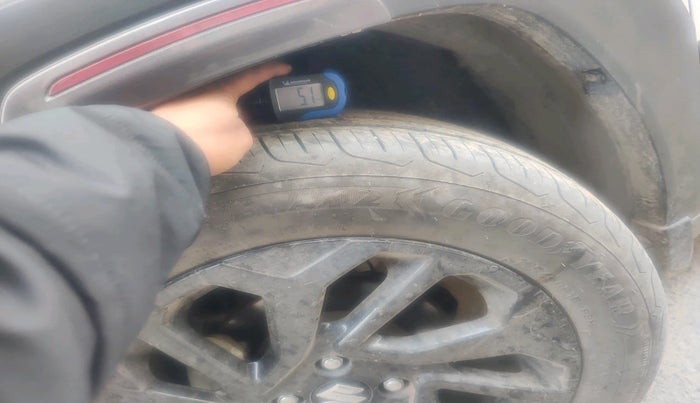 2024 Maruti FRONX DELTA PLUS 1.2L AGS, Petrol, Automatic, 13,426 km, tyre