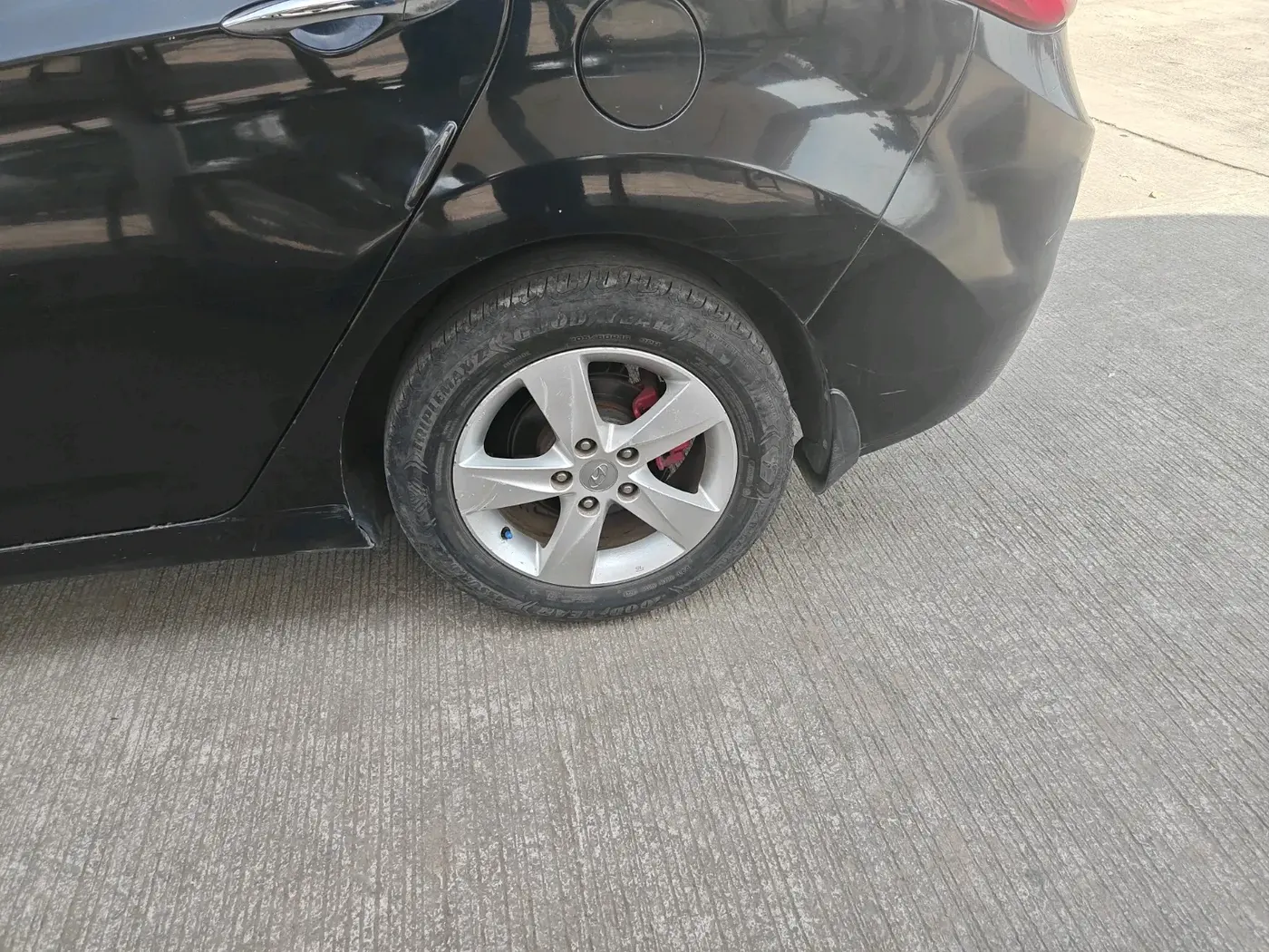 2013 Hyundai New Elantra 1.8 SX AT VTVT, Petrol, Automatic, 88,117 km, tyre