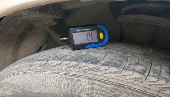 2017 Ford Ecosport TITANIUM 1.5L DIESEL, Diesel, Manual, 1,34,794 km, tyre