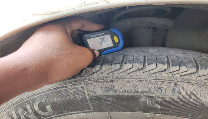 2017 Ford Ecosport TITANIUM 1.5L DIESEL, Diesel, Manual, 1,34,794 km, tyre