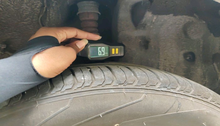 2023 Tata PUNCH ADVENTURE AMT, Petrol, Automatic, 6,858 km, tyre