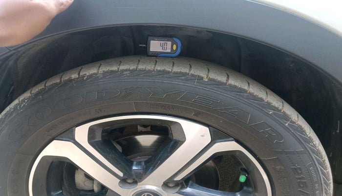 2021 Tata NEXON XZA PLUS (O) DIESEL, Diesel, Automatic, 43,810 km, tyre