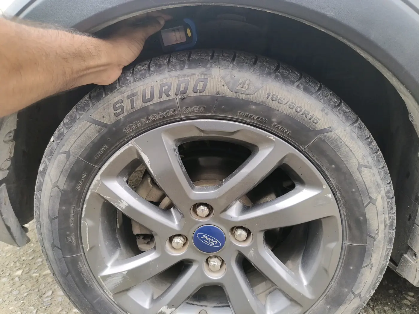 2020 Ford FREESTYLE TITANIUM PLUS 1.5 DIESEL, Diesel, Manual, 1,45,932 km, tyre