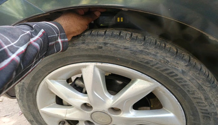 2016 Tata Zest XT PETROL, Petrol, Manual, 74,500 km, tyre