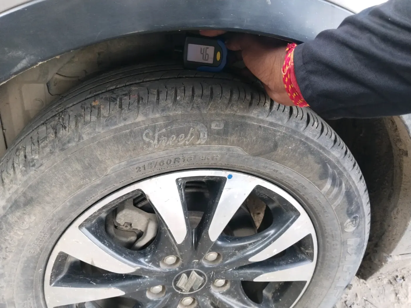 2018 Maruti S Cross DELTA 1.3, Diesel, Manual, 75,000 km, tyre