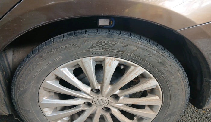 2017 Maruti Ciaz VXI+, Petrol, Manual, 1,01,104 km, tyre