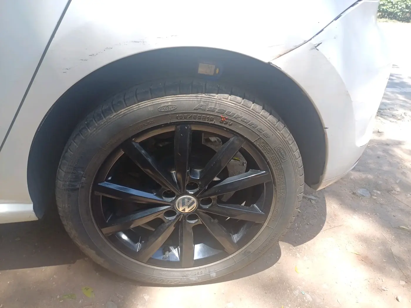 2017 Volkswagen Polo GT TSI AT, Petrol, Automatic, 64,777 km, tyre