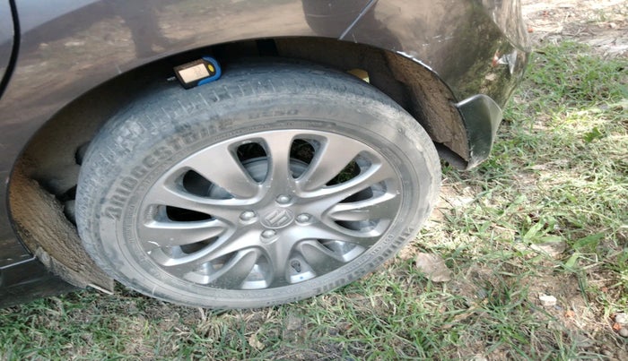 2017 Maruti Baleno ALPHA PETROL 1.2, Petrol, Manual, 1,07,429 km, tyre