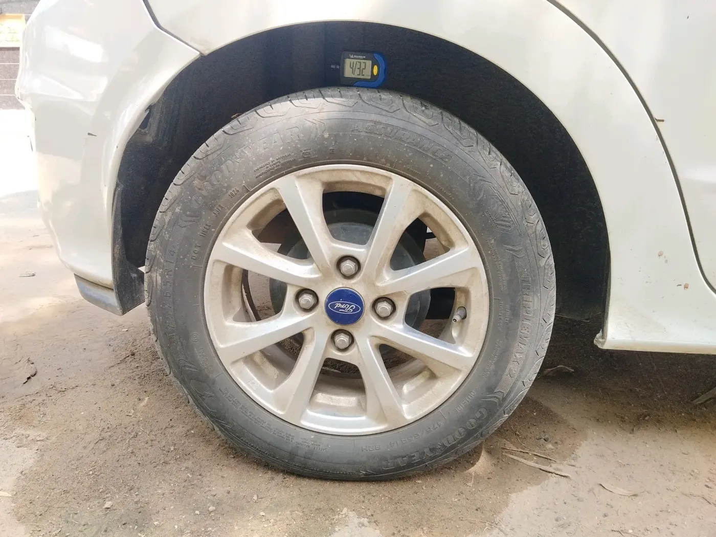 2019 Ford New Figo TITANIUM 1.2 PETROL MT, Petrol, Manual, 1,33,563 km, tyre