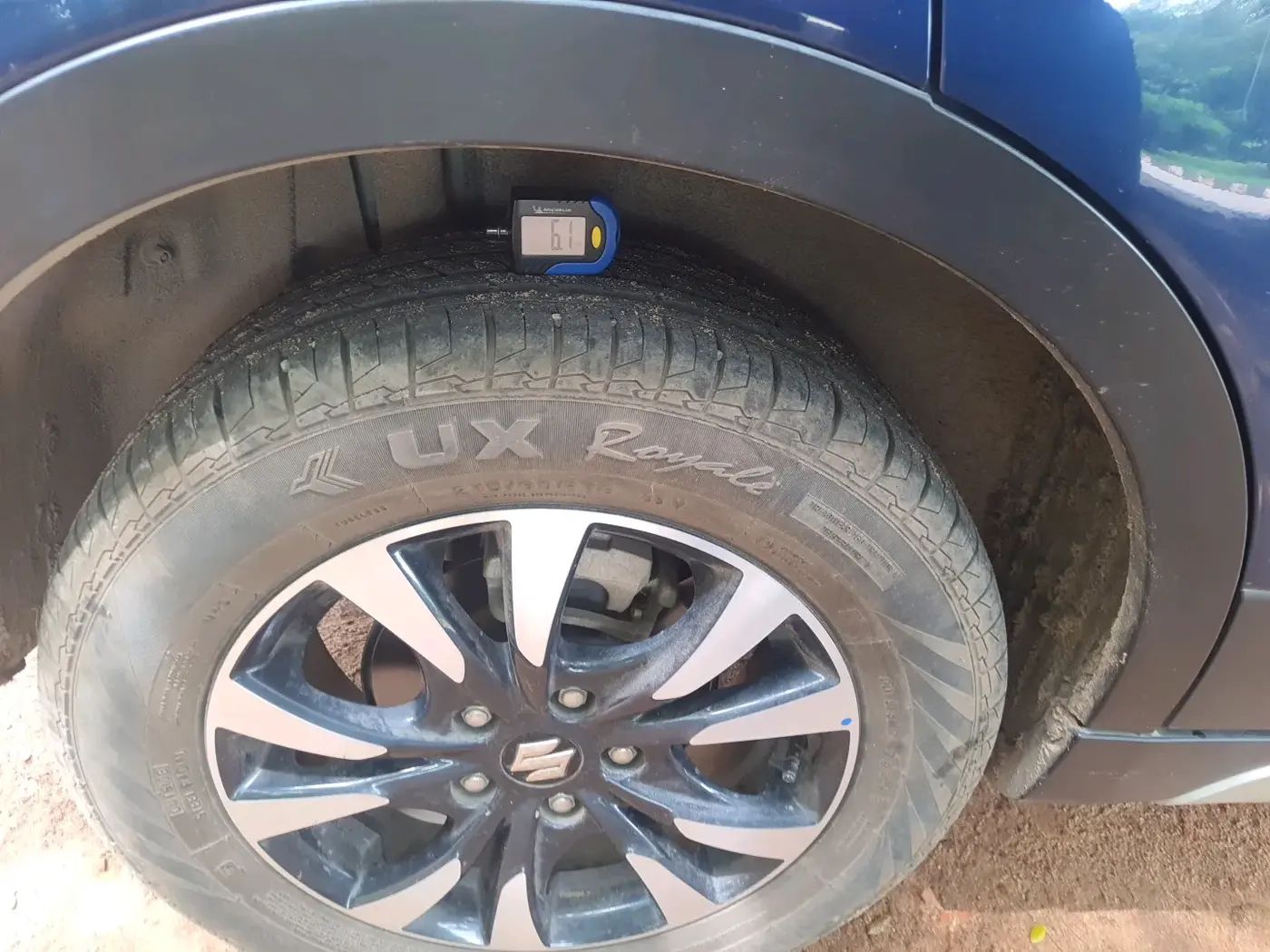 2021 Maruti S Cross ZETA AT 1.5, Petrol, Automatic, 21,500 km, tyre