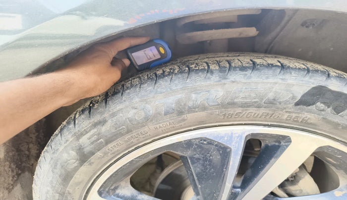 2024 Tata ALTROZ XZ PLUS SUNROOF CNG, Petrol, Manual, 14,492 km, tyre