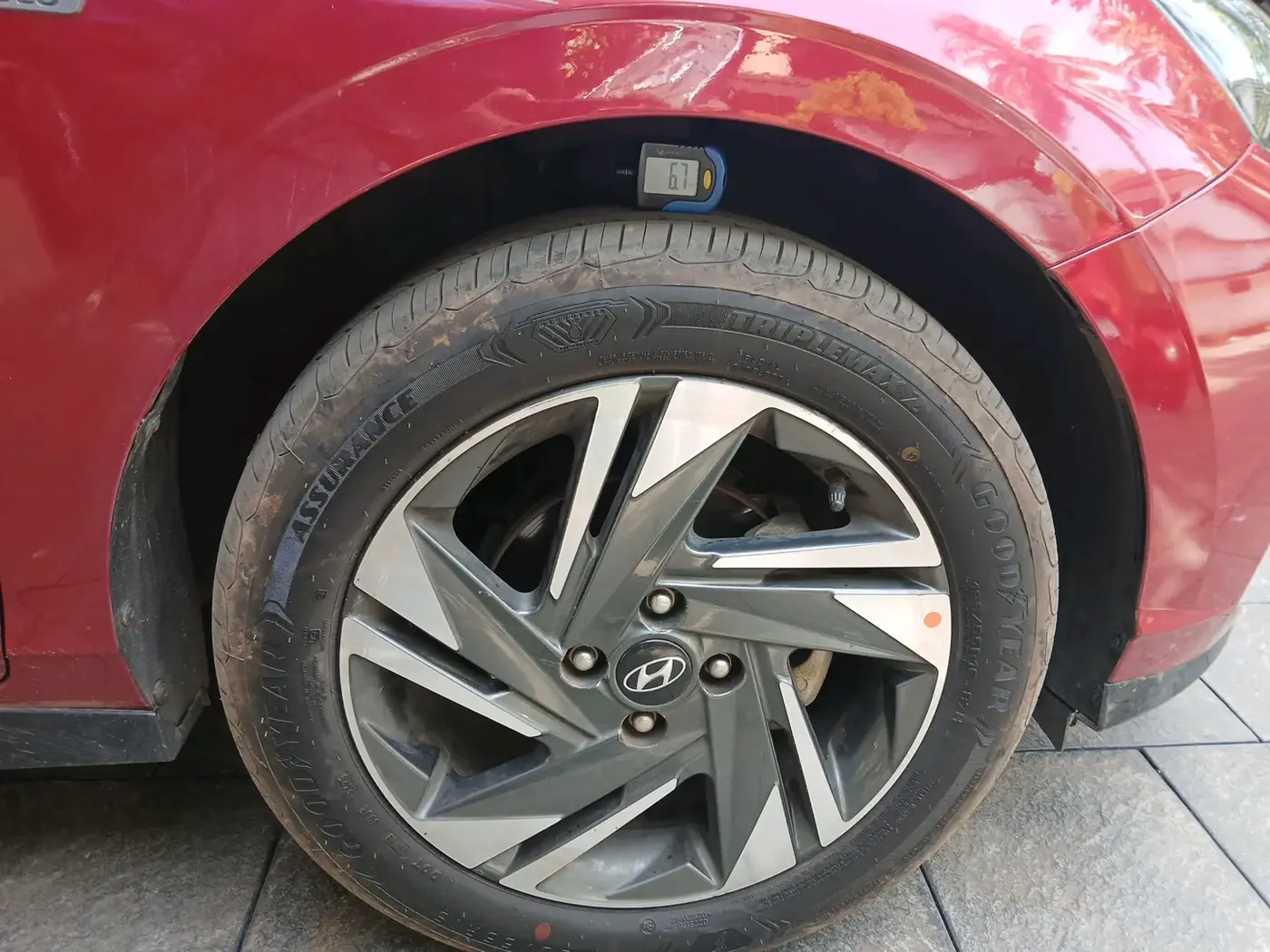 2021 Hyundai NEW I20 ASTA 1.2 AT, Petrol, Automatic, 48,668 km, tyre