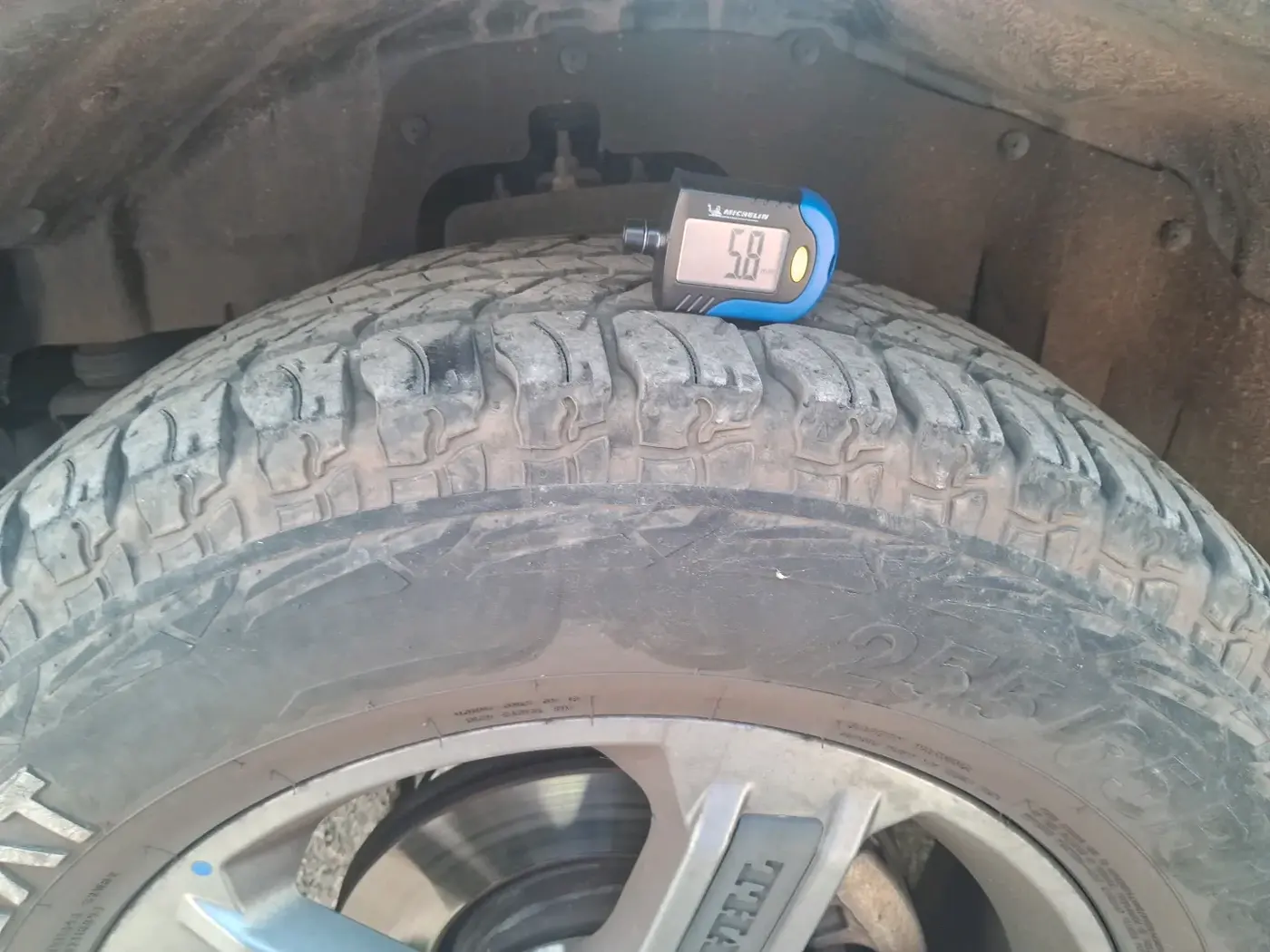 2021 Mahindra Thar LX D 4*4 MT HT, Diesel, Manual, 23,061 km, tyre