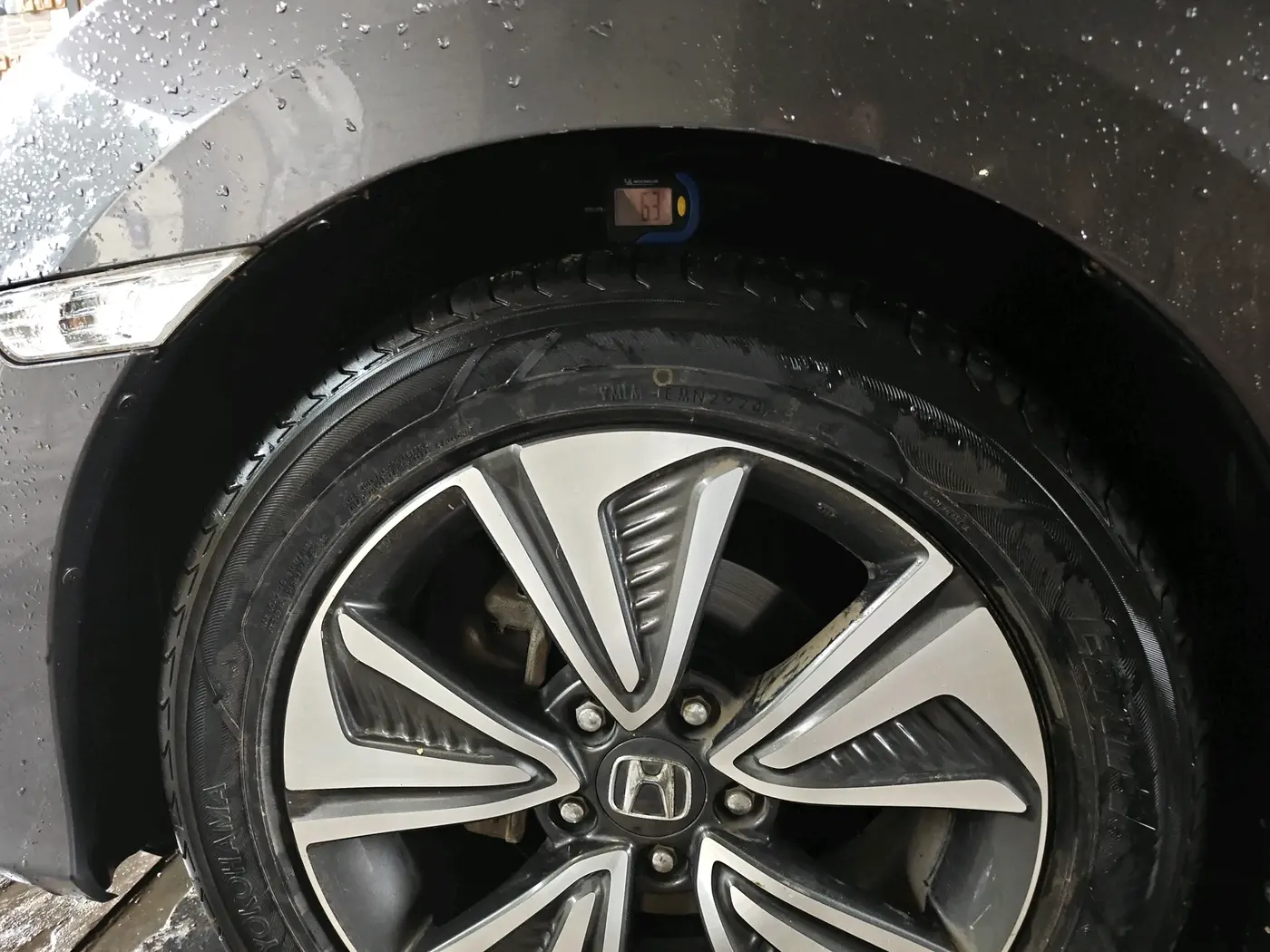 2019 Honda Civic 1.8L I-VTEC ZX CVT, Petrol, Automatic, 66,201 km, tyre