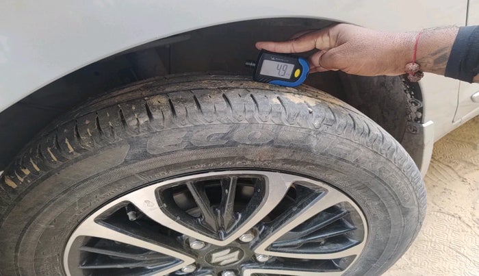 2022 Maruti Ertiga ZXI (O) CNG, Petrol, Manual, 26,509 km, tyre